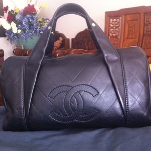 - Authentic chevron chanel bag.